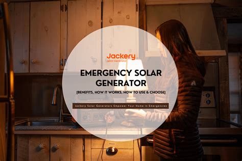 Ultimate Guide to Emergency Solar Generator for Home - Jackery