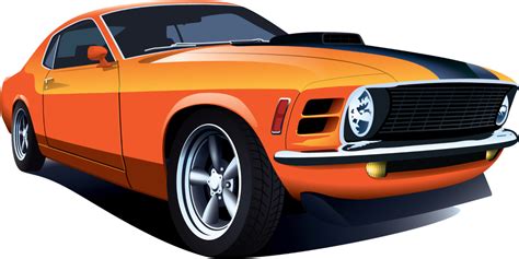 Muscle Cars Png - Classic Muscle Car Vector - Free Transparent PNG Download - PNGkey
