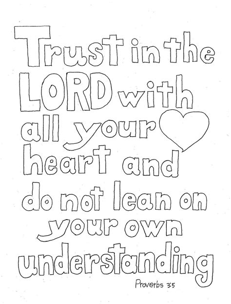 Proverbs 3 5-6 Coloring Page : Proverbs 3 5 6 Coloring Page Coloring ...