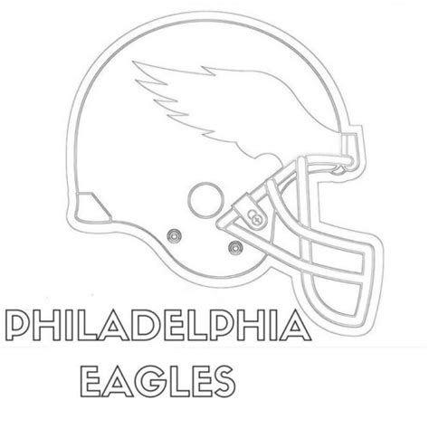 Top 10 Free Printable Philadelphia Eagles Coloring Pages