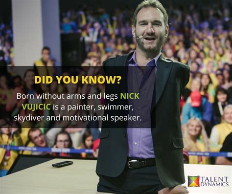 Nick vujicic motivational speaker