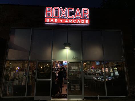 Boxcar Bar + Arcade. Raleigh, NC. | Box car, Arcade, Raleigh