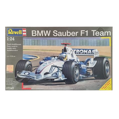 Revell BMW Sauber F1 Team 1:24 Scale Plastic Model Kit 07245 (Officially Licensed) - Maya Toys