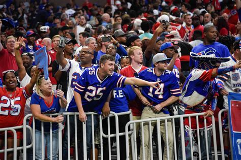 Buffalo Bills fans had an audible impact against Falcons in Atlanta - Buffalo Rumblings