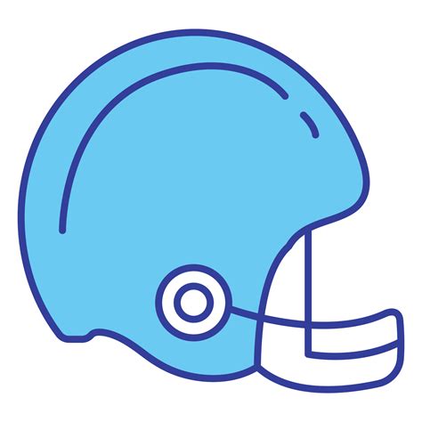 American Football Helmet Element 22106102 Vector Art at Vecteezy