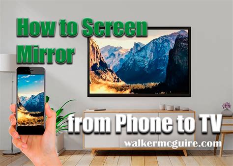 How to Screen Mirror from Phone to TV