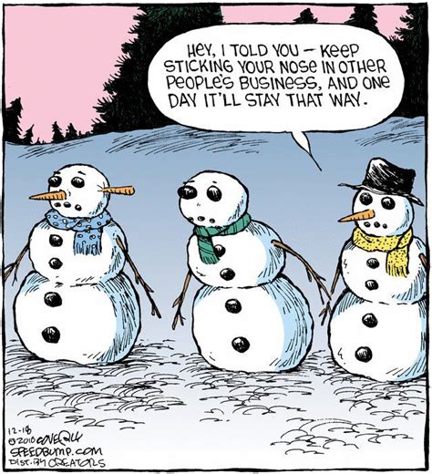 JOKES & LAUGHS: WINTER CARTOONS - 2