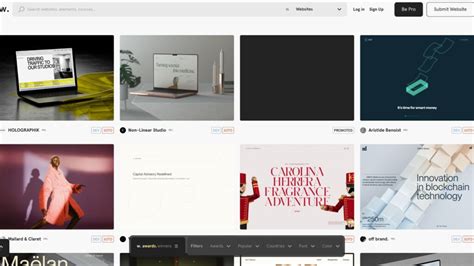 Get Inspired: Using Website Design Awards for Inspiration | Design square