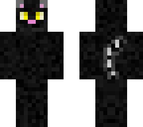 Black cat | Minecraft Skin