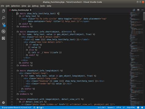 Jinjahtml Vscode