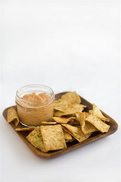 Hummus and Chips stock photo. Image of food, bread, flavour - 2001110