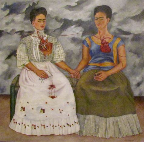 Frida Kahlo, "Las Dos Fridas (The Two Fridas)," 1939 | Flickr