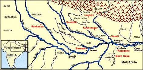 Buddhist World: Map of the Land of the Buddha