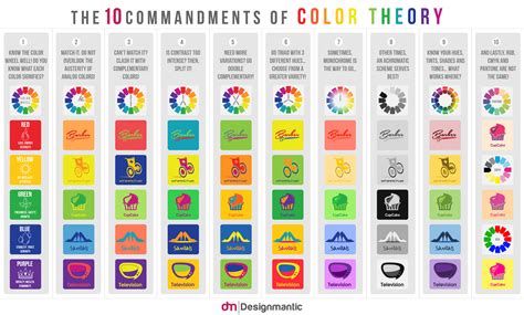 What You Need to Know about Color: The 10 Commandments of Color Theory – The Visual ...