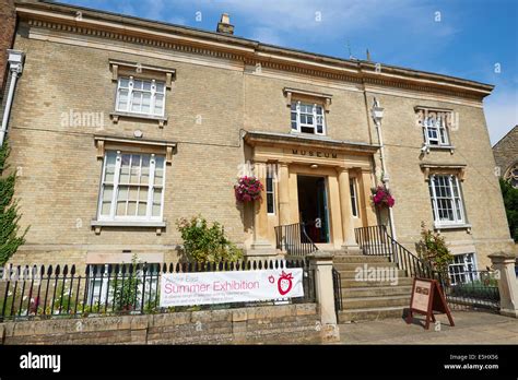 Wisbech And Fenland Museum, Museum Square Wisbech Fenland Cambridgeshire UK Stock Photo - Alamy