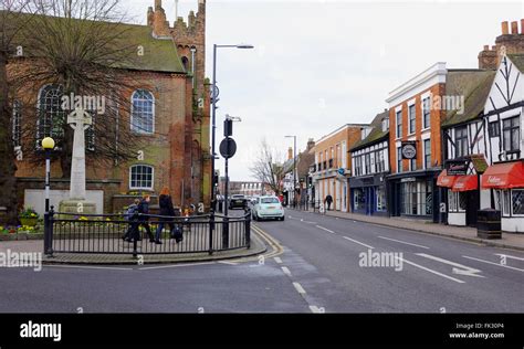 Billericay Essex UK - Shops and businesses in The High Street Stock Photo - Alamy