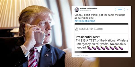 The 'Presidential Alert' Everyone Got Today Sparked Plenty Of Memes