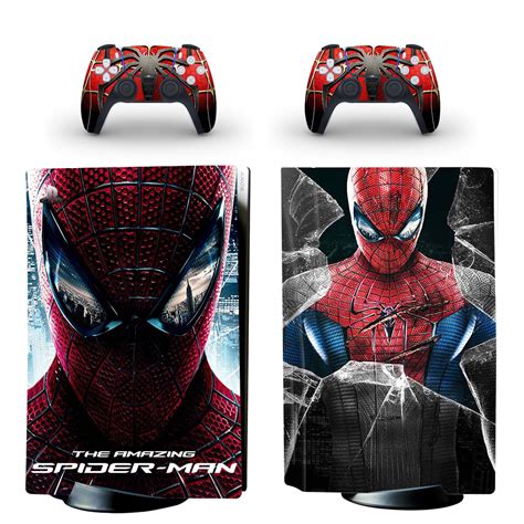 The Amazing Spider-Man Skin Sticker Decal For PlayStation 5 - ConsoleSkins.co