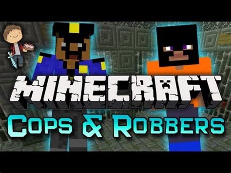 Minecraft: COPS AND ROBBERS! Mini-Game w/Mitch & Friends! - YouTube