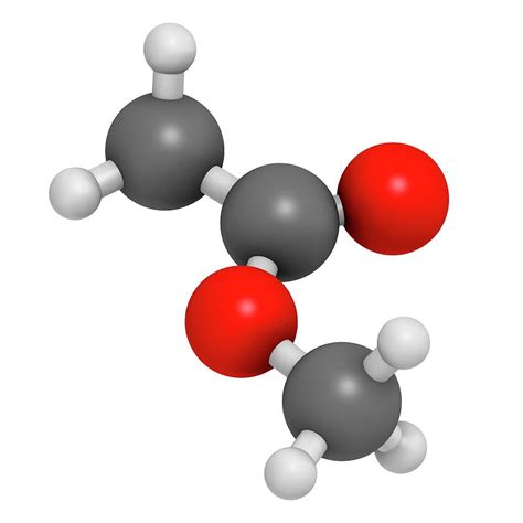 Methyl Acetate Solvent Molecule Photograph by Molekuul - Fine Art America