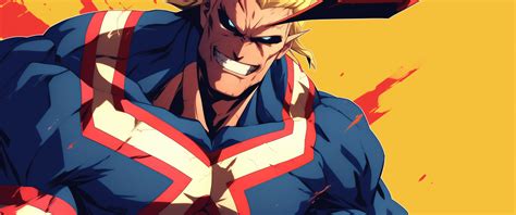 3440x1440 My Hero Academia All Might UltraWide Quad HD 1440P ,HD 4k ...