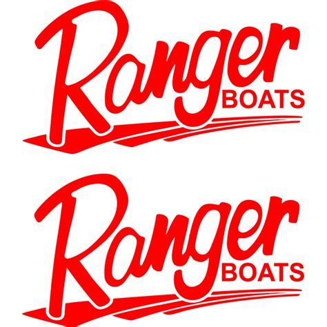 Red Ranger Boats Fishing 29 Die Cut Decals Stickers - DecalsHouse