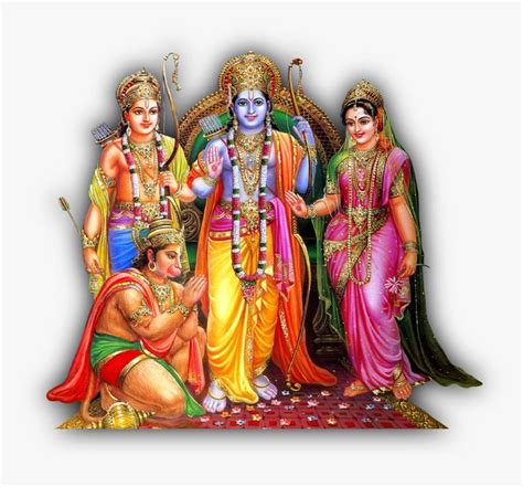 Mainram-01 - Ram And Sita Diwali, HD Png Download , Transparent Png ...