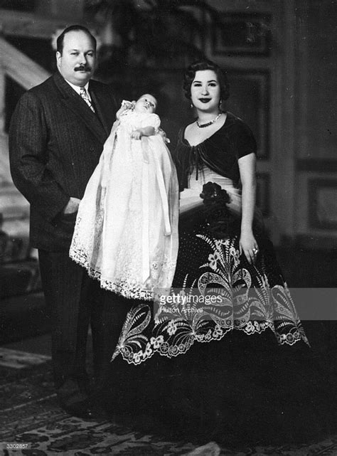 Farouk I, , king of Egypt from 1937 to 1952, with his second wife,... | African royalty, Egypt ...