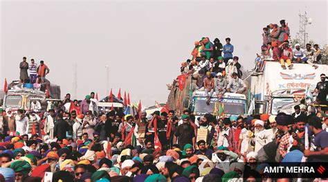 Farmers’ protest in Delhi: As numbers swell, committees to manage crowd ...