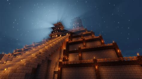 A temple in the proud island nation of Yamato (Minecraft) : r/gaming