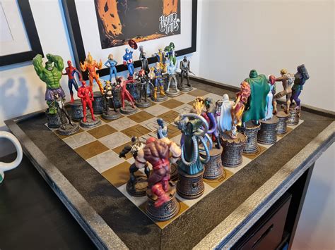 Anyone else collect the MARVEL Eaglemoss chess set? : r/Marvel