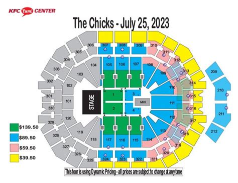 Kfc Yum Center Seating Chart Disney On Ice | Cabinets Matttroy