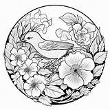 Premium Photo  Black and White Floral Coloring Page sketch template