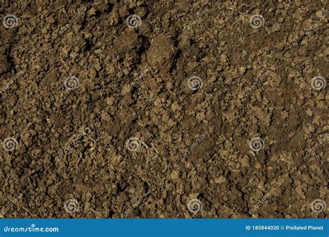 Close Up Texture Shot of Loose Soil on the Groud Stock Photo - Image of cultivated, nature ...