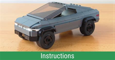 LEGO Tesla Cybertruck Instructions - The Brothers Brick | The Brothers ...