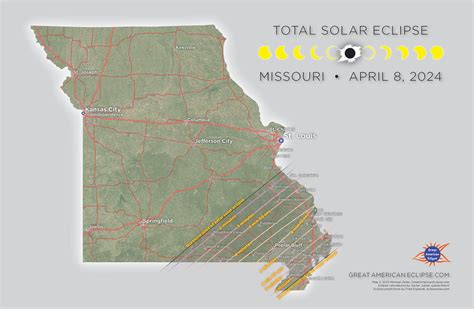 Total Solar Eclipse 2024 Missouri — Great American Eclipse