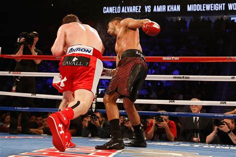 Amir Khan knocked out by Saul 'Canelo' Alvarez in stunning sixth-round ...