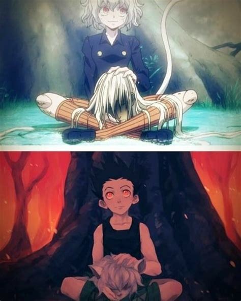 Hunter X Hunter sur Instagram : #neferpitou #pitou #vs #gon #freecs # ...