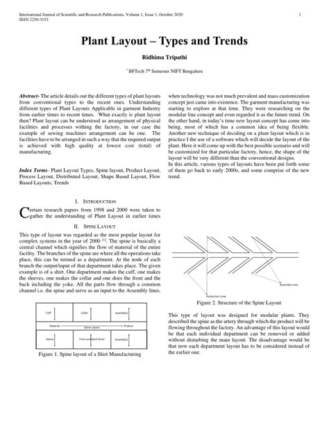 (PDF) Plant Layout -Types and Trends