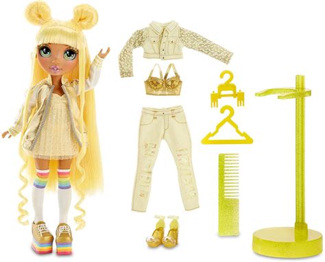 Rainbow High Sunny Madison – Yellow Fashion Doll with 2 Outfits ...