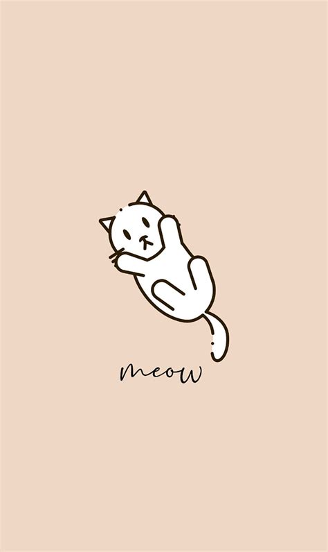 Meow Cat, cute HD phone wallpaper | Pxfuel