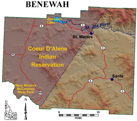 Idaho Places: Benewah county - The IDGenWeb Project