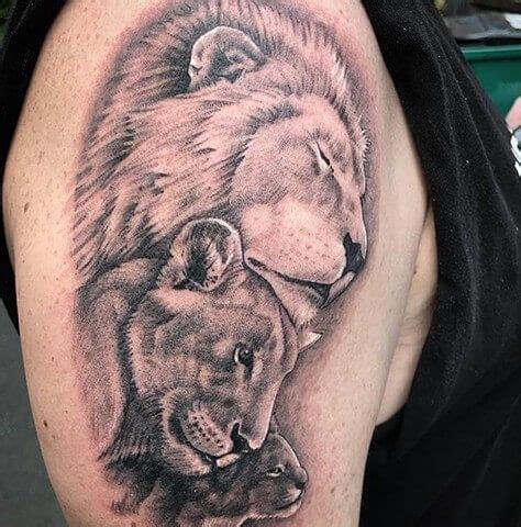 15+ Best Lion Pride Tattoo Designs Cool Chest Tattoos, Leg Tattoo Men ...