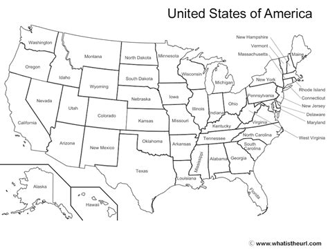 free united states map black and white printable download free united ...