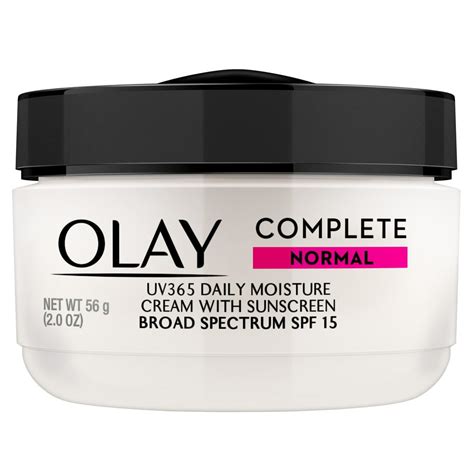 Olay Complete Cream Moisturizer with SPF 15 Normal, 2.0 oz - Walmart ...