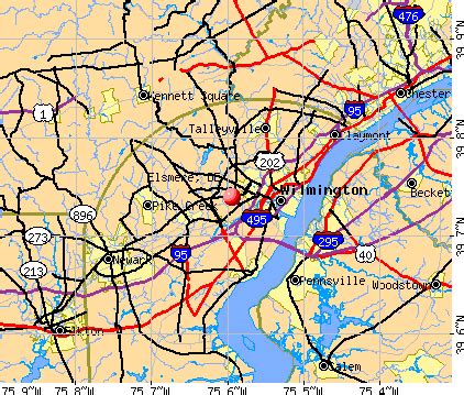 Elsmere, Delaware (DE 19804, 19805) profile: population, maps, real estate, averages, homes ...