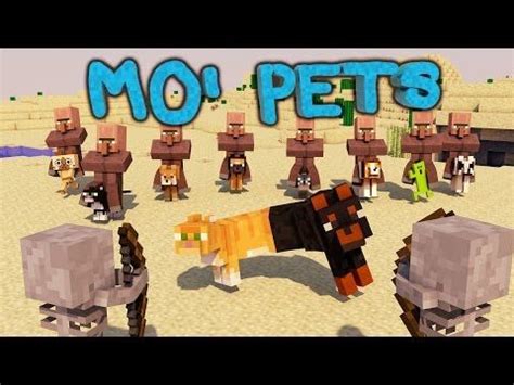 Minecraft | MO' PETS MOD Showcase! (Baby Pets, DogCatPlus, Minions) - http://www.kittytalent.com ...