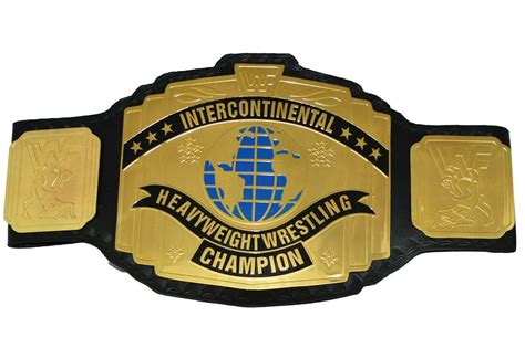 WWF Replica Intercontinental Heavy Weight Championship Title Belt Adult ...