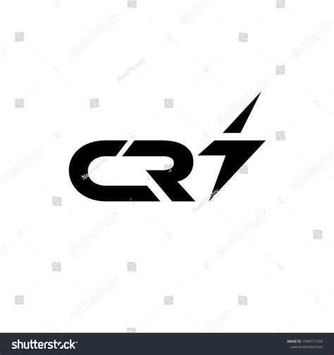 Letters Cr7 C R 7 Logo Stock Vector (Royalty Free) 1399771259 ...