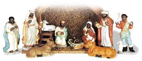 African American Nativity Scene Clip Art